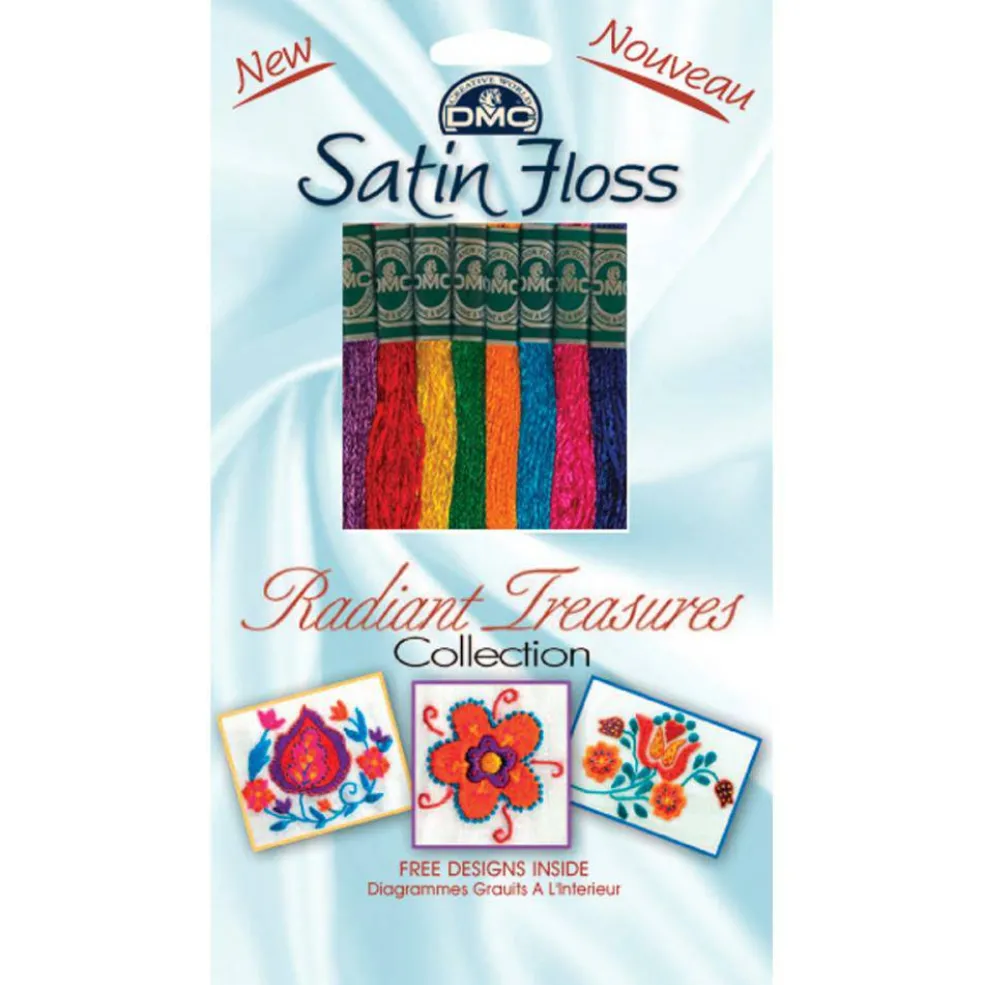 DMC Satin Floss Collection Radiant Treasures Pack