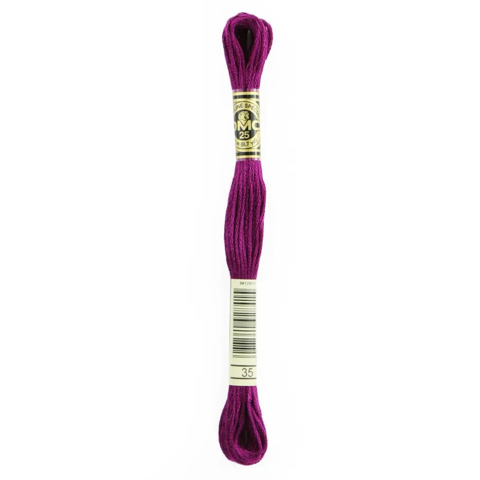 DMC® 117 6 Strand Cotton Embroidery Floss, Purple
