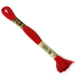 DMC® 117 6 Strand Cotton Embroidery Floss, Red