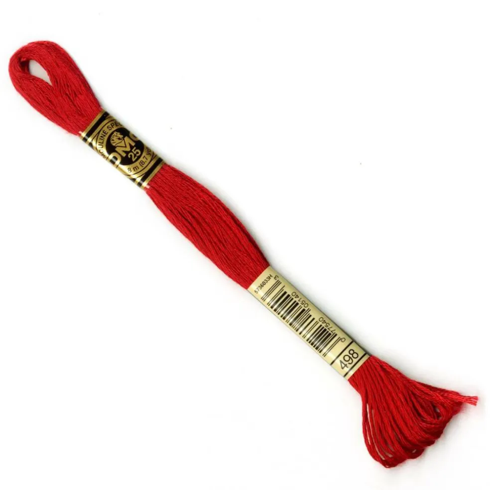 DMC® 117 6 Strand Cotton Embroidery Floss, Red
