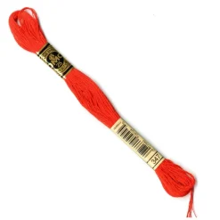 DMC® 117 6 Strand Cotton Embroidery Floss, Red