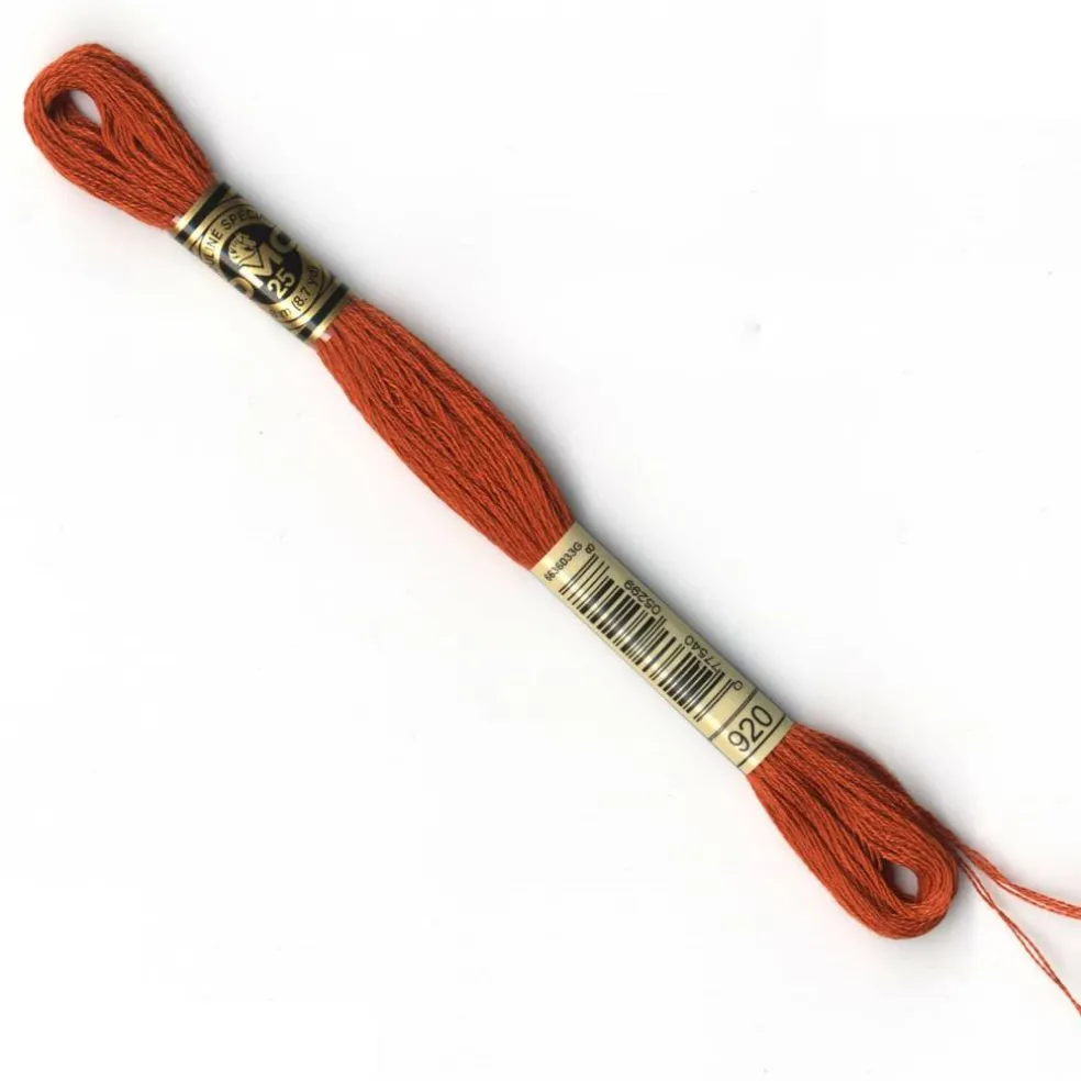 DMC® 117 6 Strand Cotton Embroidery Floss, Red