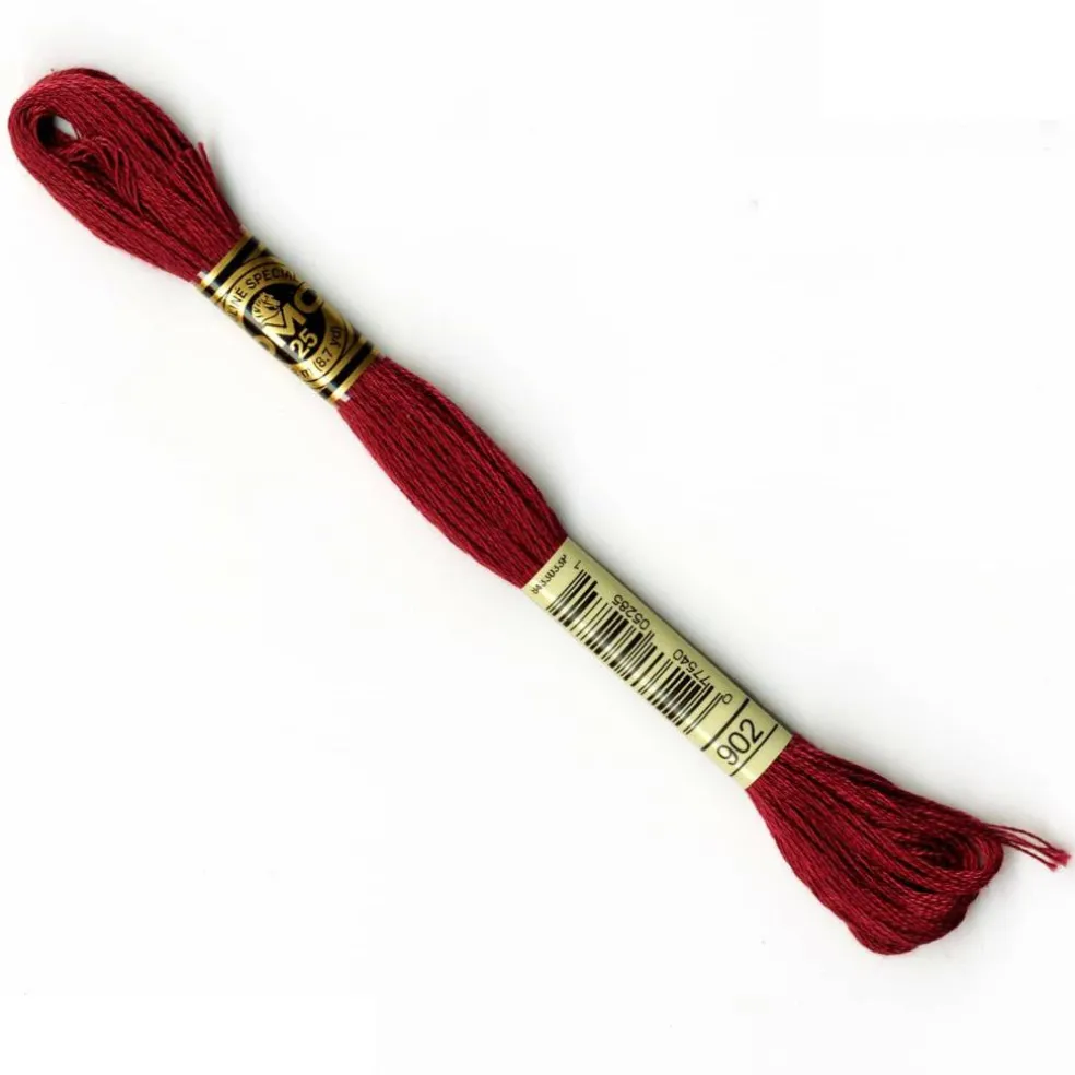 DMC® 117 6 Strand Cotton Embroidery Floss, Red