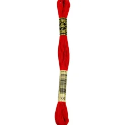 DMC® 117 6 Strand Cotton Embroidery Floss, Red