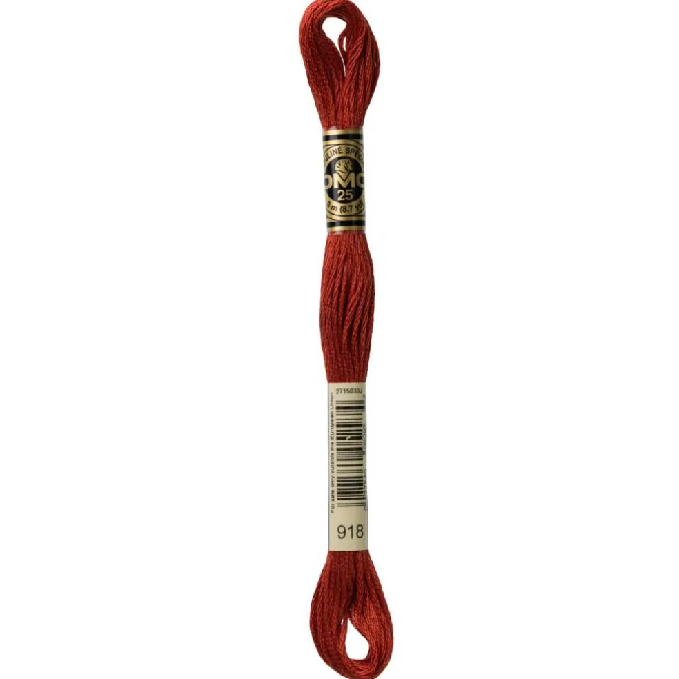 DMC® 117 6 Strand Cotton Embroidery Floss, Red