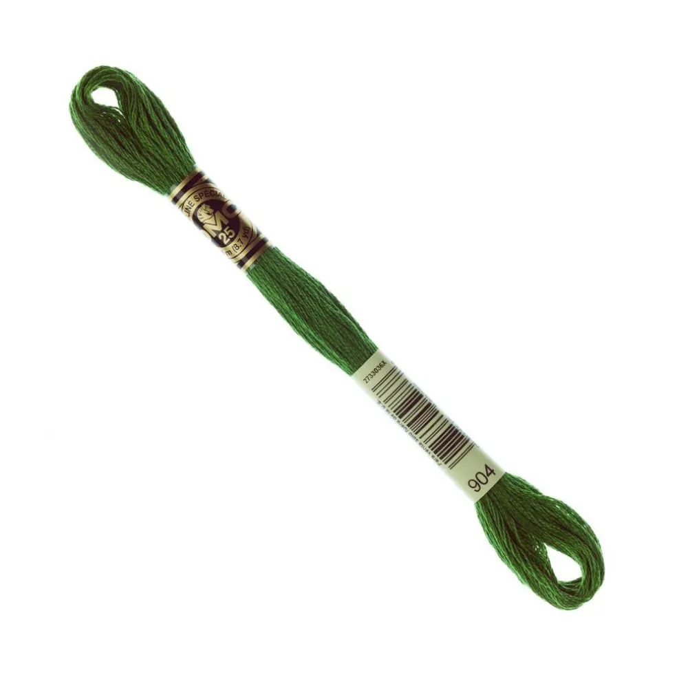 DMC® 6 Strand Embroidery Floss, Green