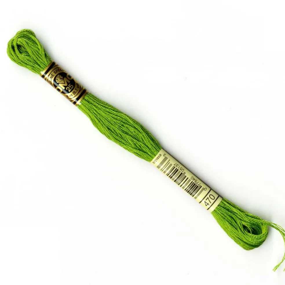 DMC® 6 Strand Embroidery Floss, Muted Green