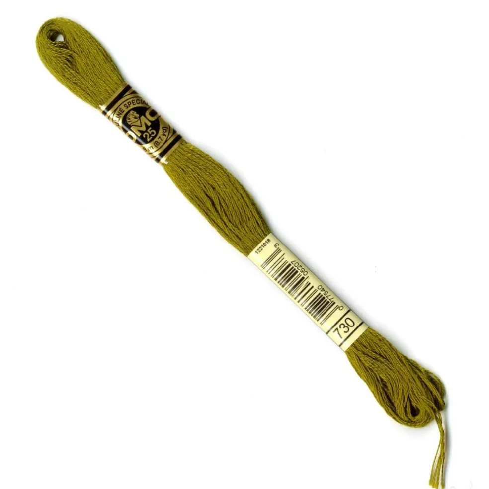 DMC® 6 Strand Embroidery Floss, Muted Green