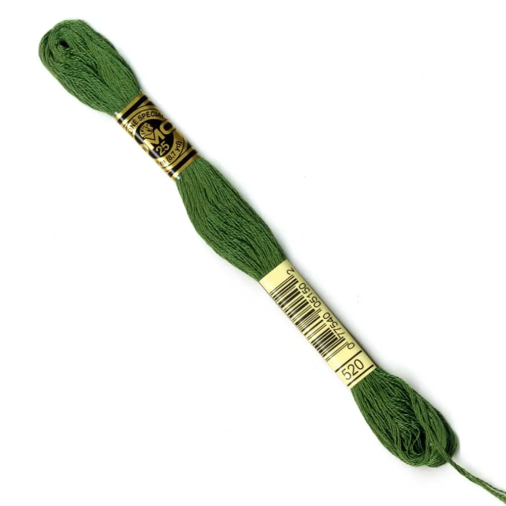 DMC® 6 Strand Embroidery Floss, Muted Green