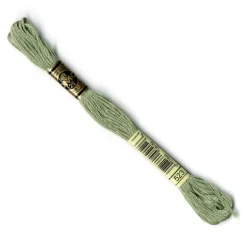 DMC® 6 Strand Embroidery Floss, Muted Green