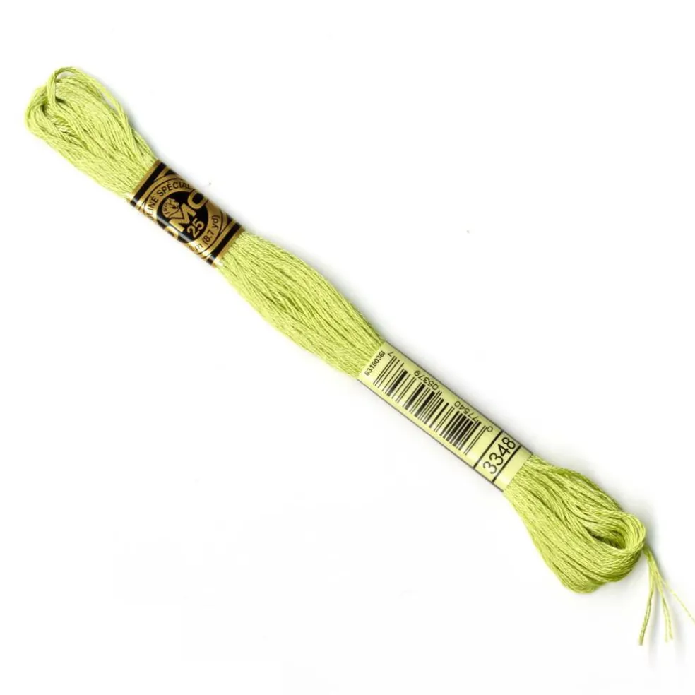 DMC® 6 Strand Embroidery Floss, Muted Green