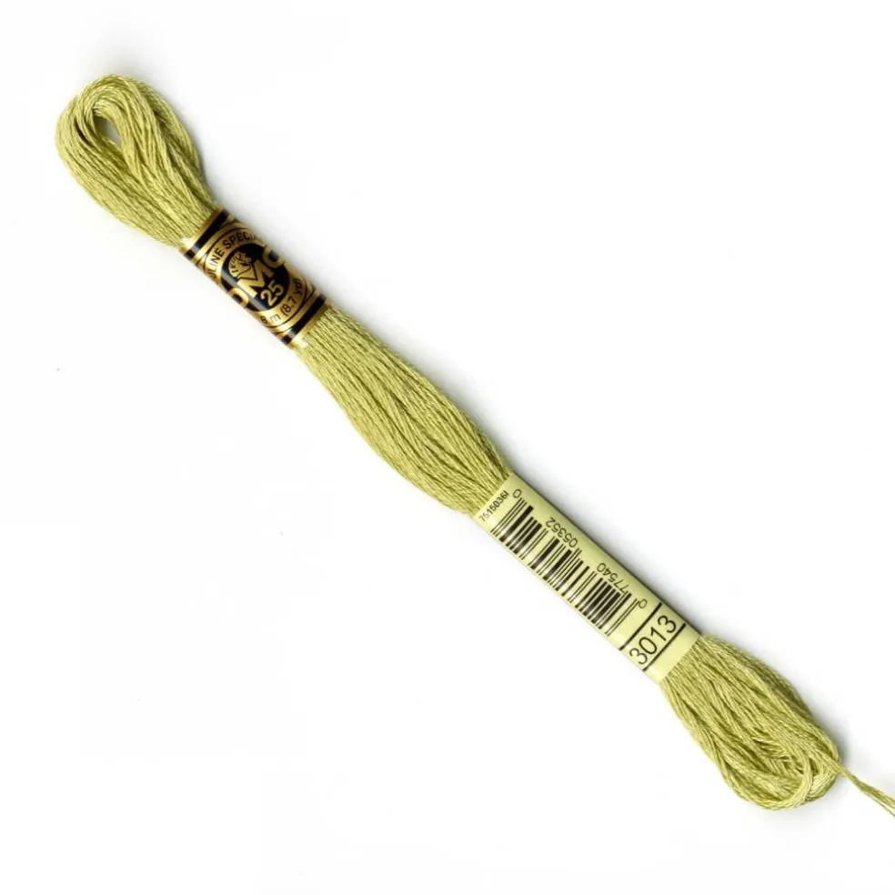 DMC® 6 Strand Embroidery Floss, Muted Green