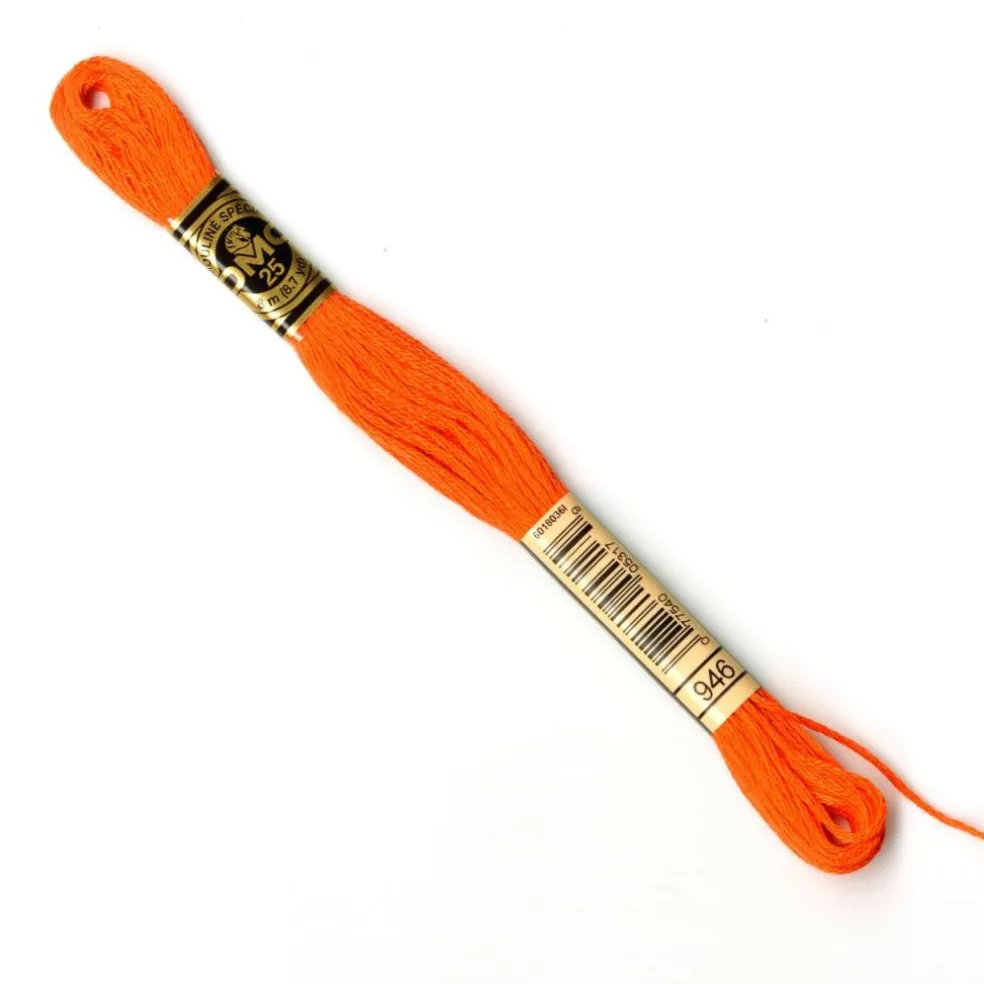 DMC® 6 Strand Embroidery Floss, Orange
