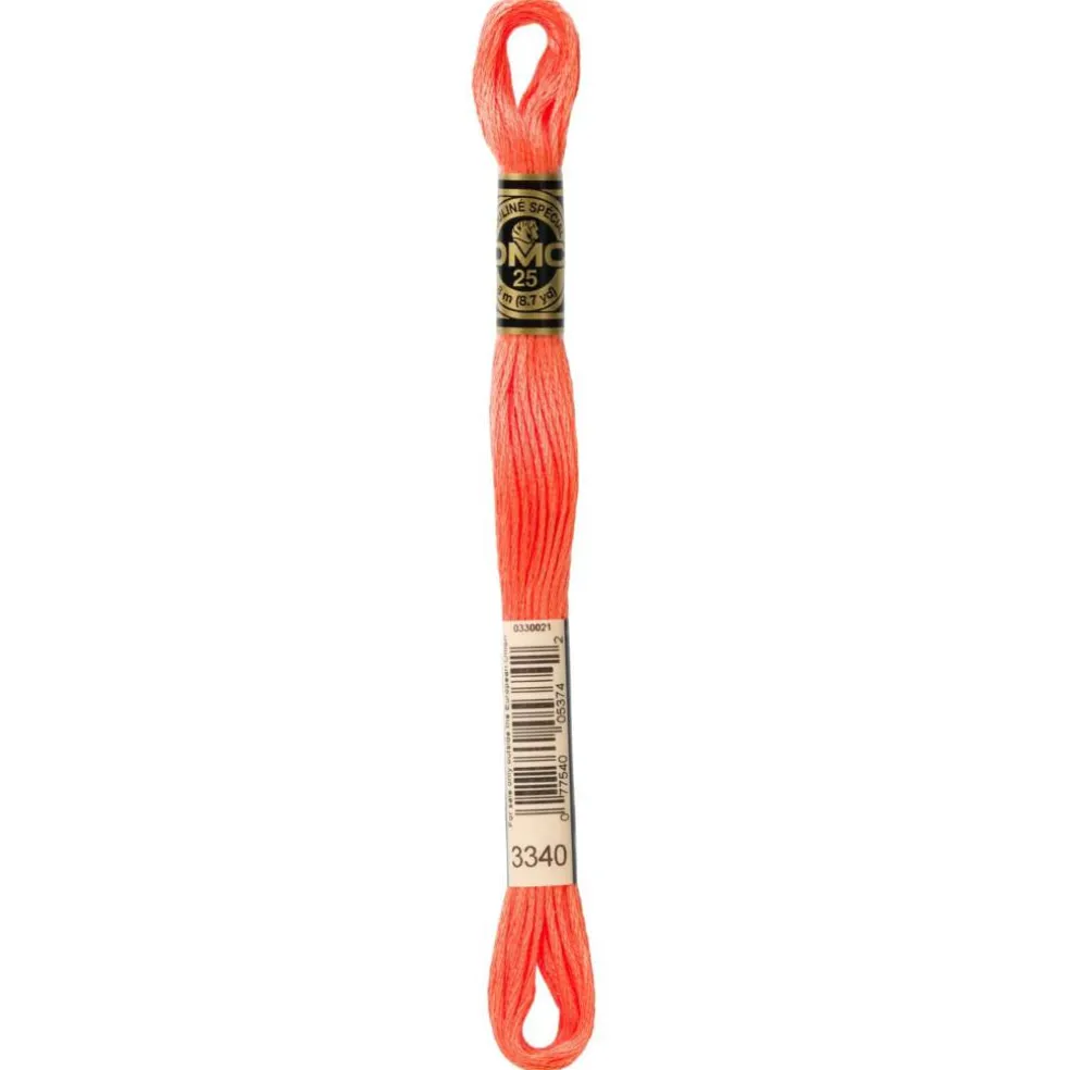 DMC® 6 Strand Embroidery Floss, Orange