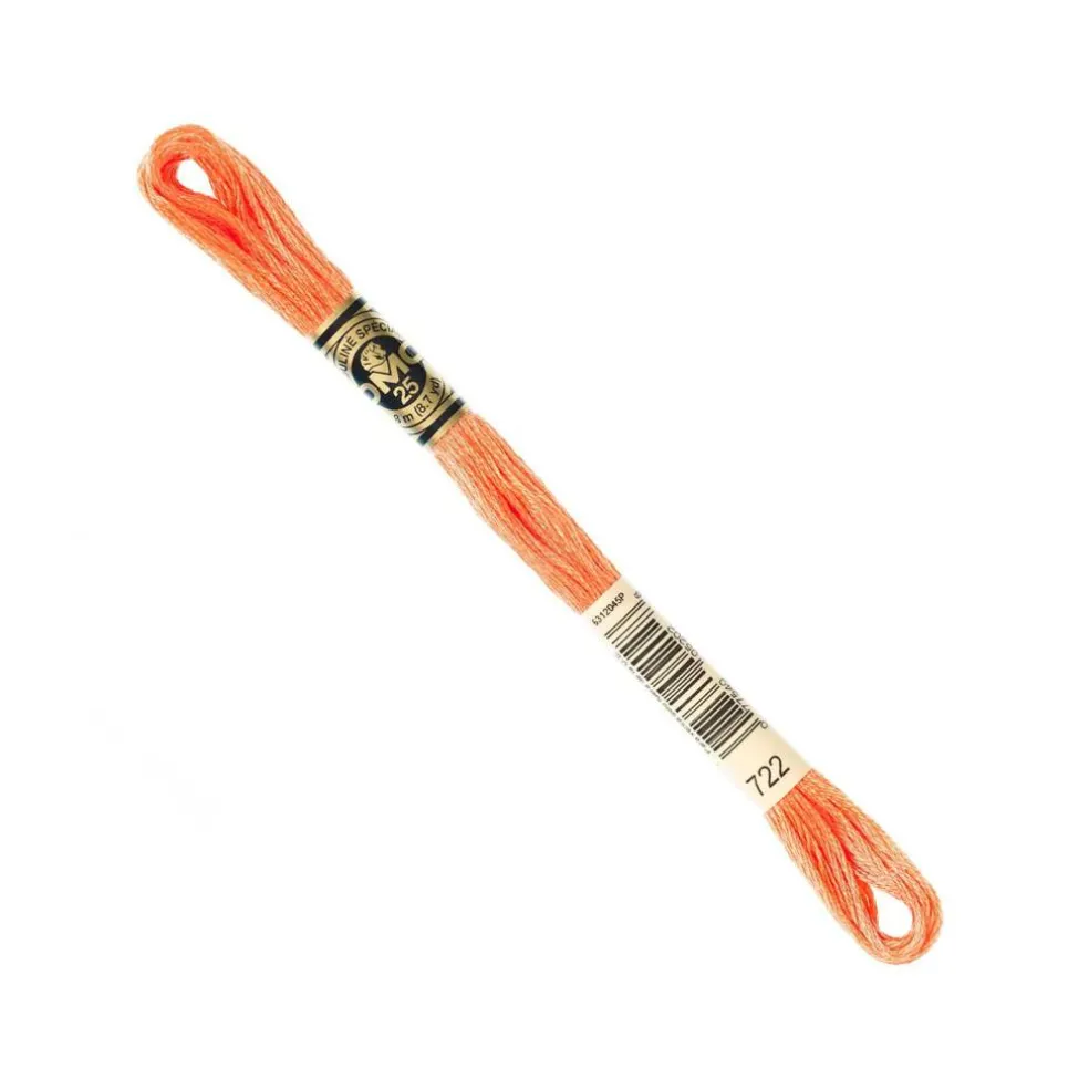 DMC® 6 Strand Embroidery Floss, Orange