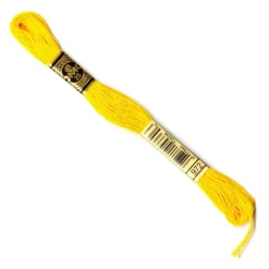 DMC® 6 Strand Embroidery Floss, Yellow