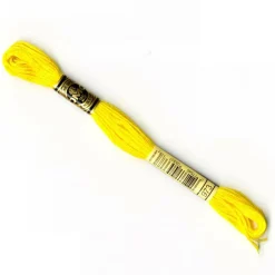 DMC® 6 Strand Embroidery Floss, Yellow