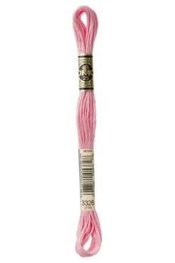DMC® - 3326 -- (Wild Pink Rose)-- Six-Strand Embroidery Floss Skein