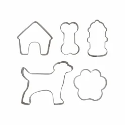Dog Stainless Steel Mini Cookie Cutter Set by Celebrate It®