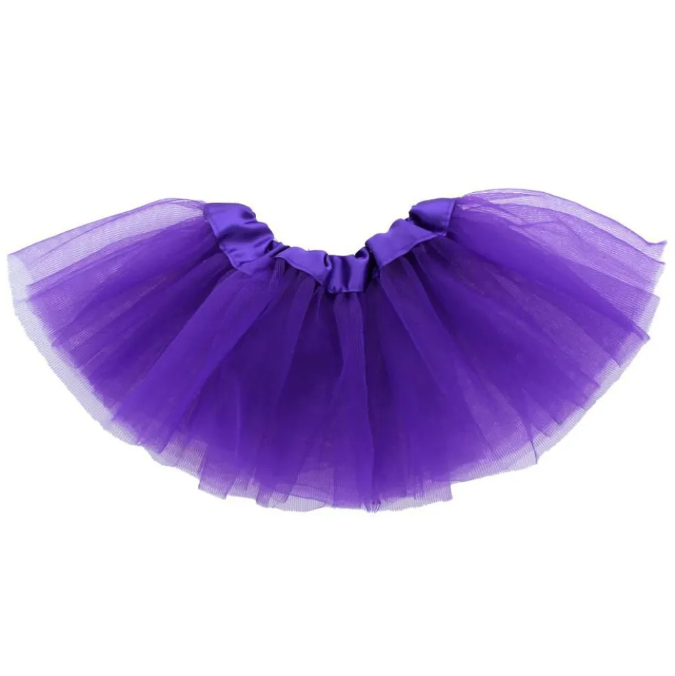 18" Doll Tutu 3-Layer Ballerina Hot Pink