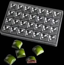 Dome Chocolate Mold – Polycarbonate Mold for Filled Chocolates & Candy