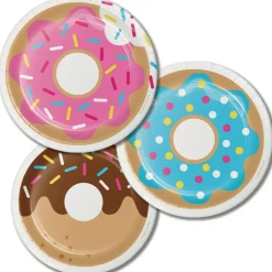 Donut Party Plates