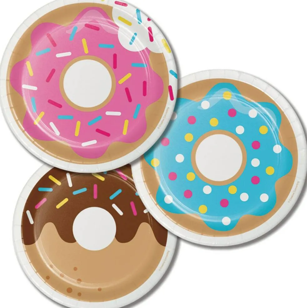 Donut Party Plates