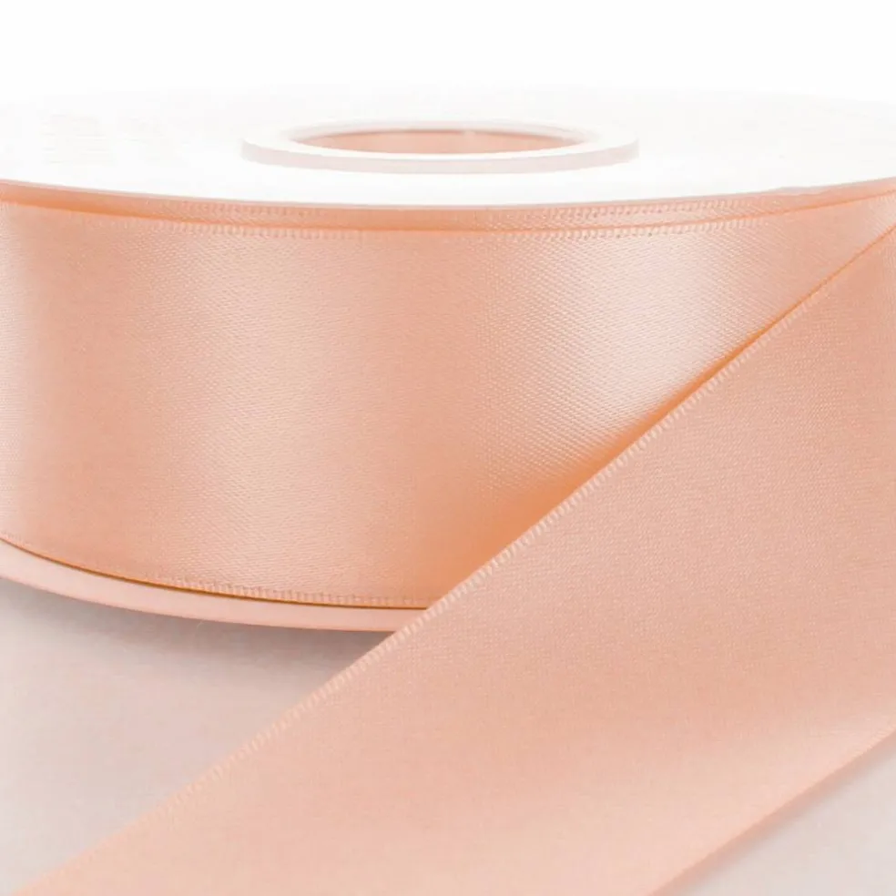 4" Double Faced Satin Ribbon 175 Shocking Pink 100yd