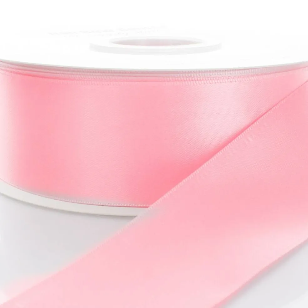 4" Double Faced Satin Ribbon 175 Shocking Pink 100yd