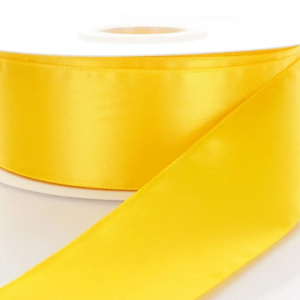 4" Double Faced Satin Ribbon 175 Shocking Pink 100yd