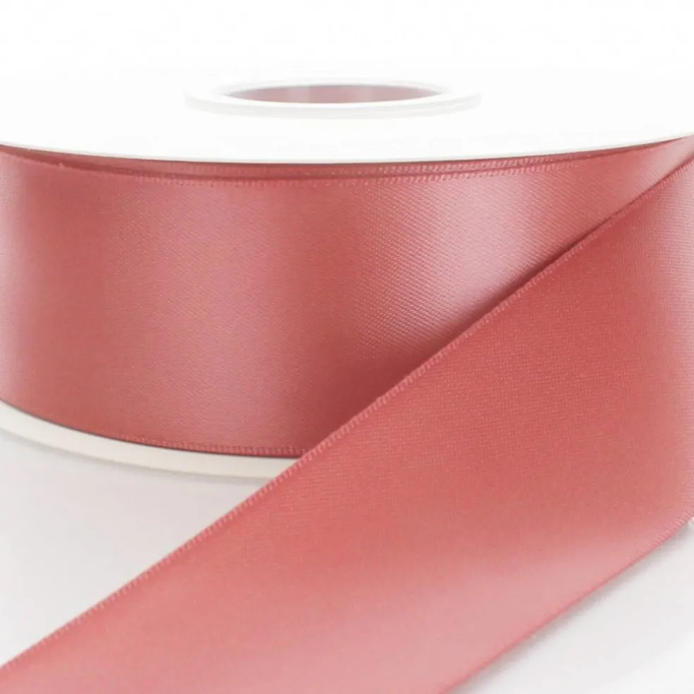 4" Double Faced Satin Ribbon 175 Shocking Pink 100yd