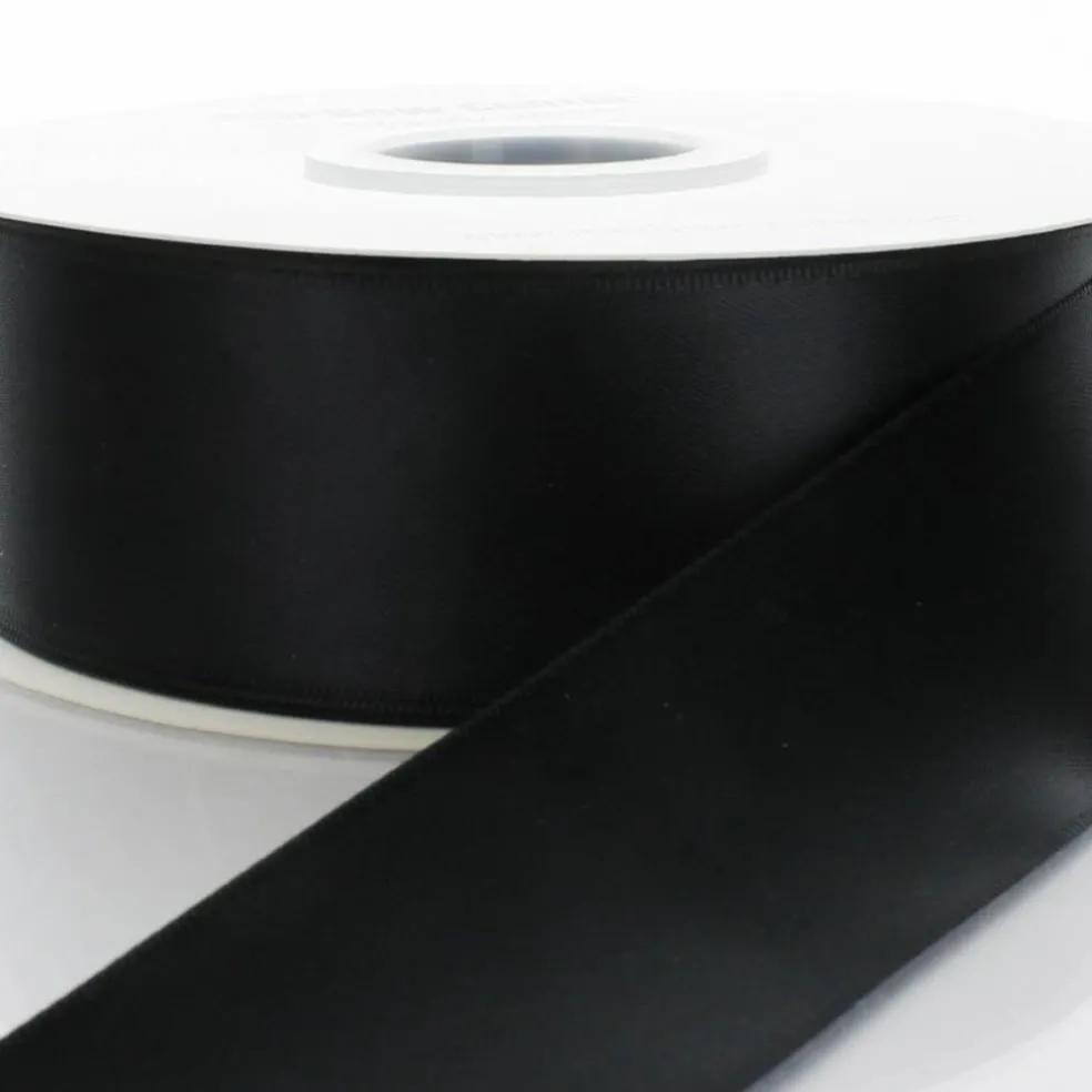 4" Double Faced Satin Ribbon 175 Shocking Pink 100yd