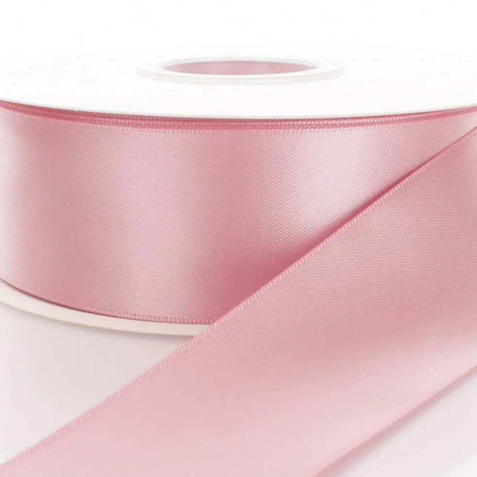 4" Double Faced Satin Ribbon 175 Shocking Pink 100yd