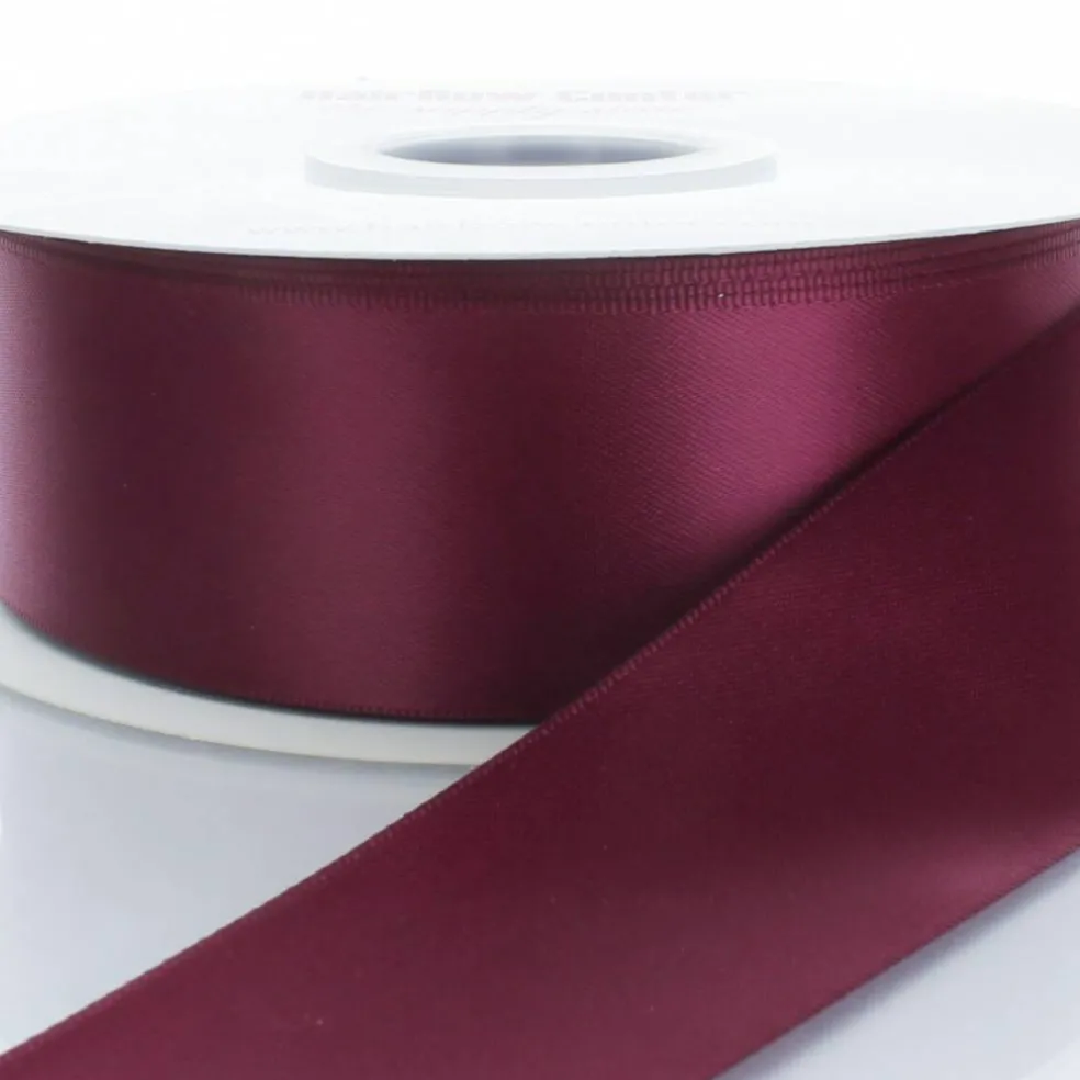 4" Double Faced Satin Ribbon 175 Shocking Pink 100yd