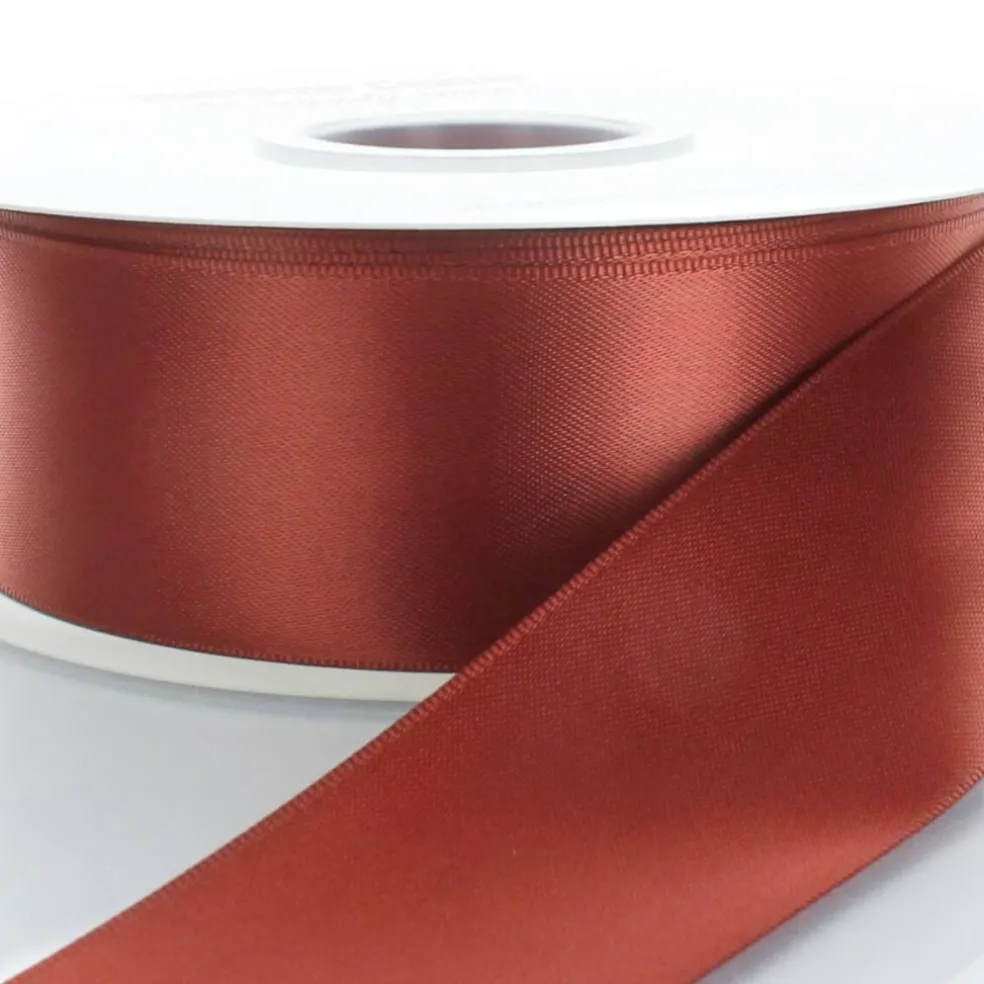 4" Double Faced Satin Ribbon 175 Shocking Pink 100yd