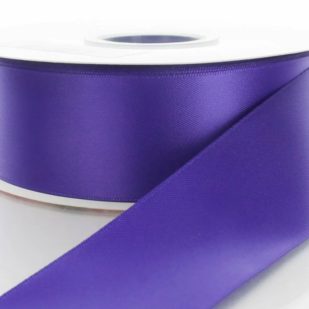 4" Double Faced Satin Ribbon 175 Shocking Pink 100yd