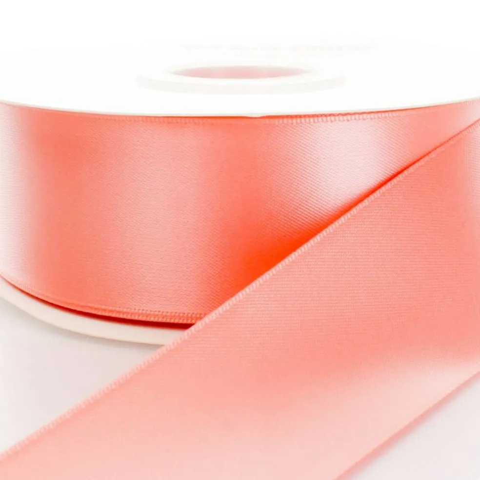 4" Double Faced Satin Ribbon 175 Shocking Pink 100yd