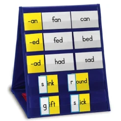 Double-sided Tabletop Pocket Chart