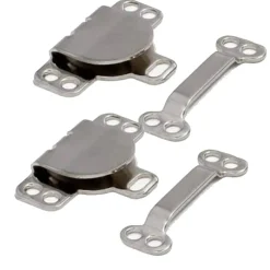 1 Dozen Black or Silver Metal Hook Eye Closures Sewing Craft