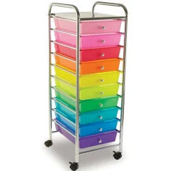 10 Drawer Rolling Cart by Simply Tidy®