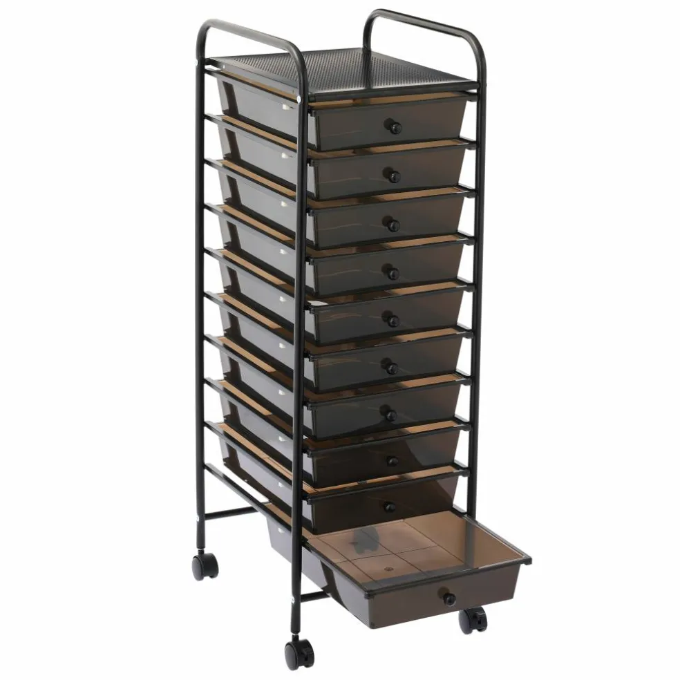 10 Drawer Rolling Cart by Simply Tidy®