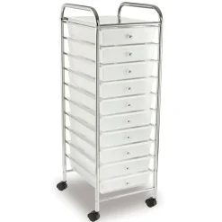 10 Drawer Rolling Cart by Simply Tidy®