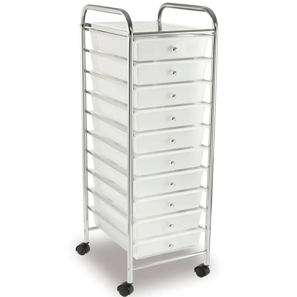 10 Drawer Rolling Cart by Simply Tidy®
