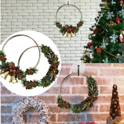 Dream Catcher Rings, 10PCS Wreath Macrame Rings Gold Metal Floral Hoops for Making Wedding Wreath Decor Wall Hanging Crafts, 5 Sizes(2" x2, 3" x2, 4" x2, 5" x2, 6" x2)