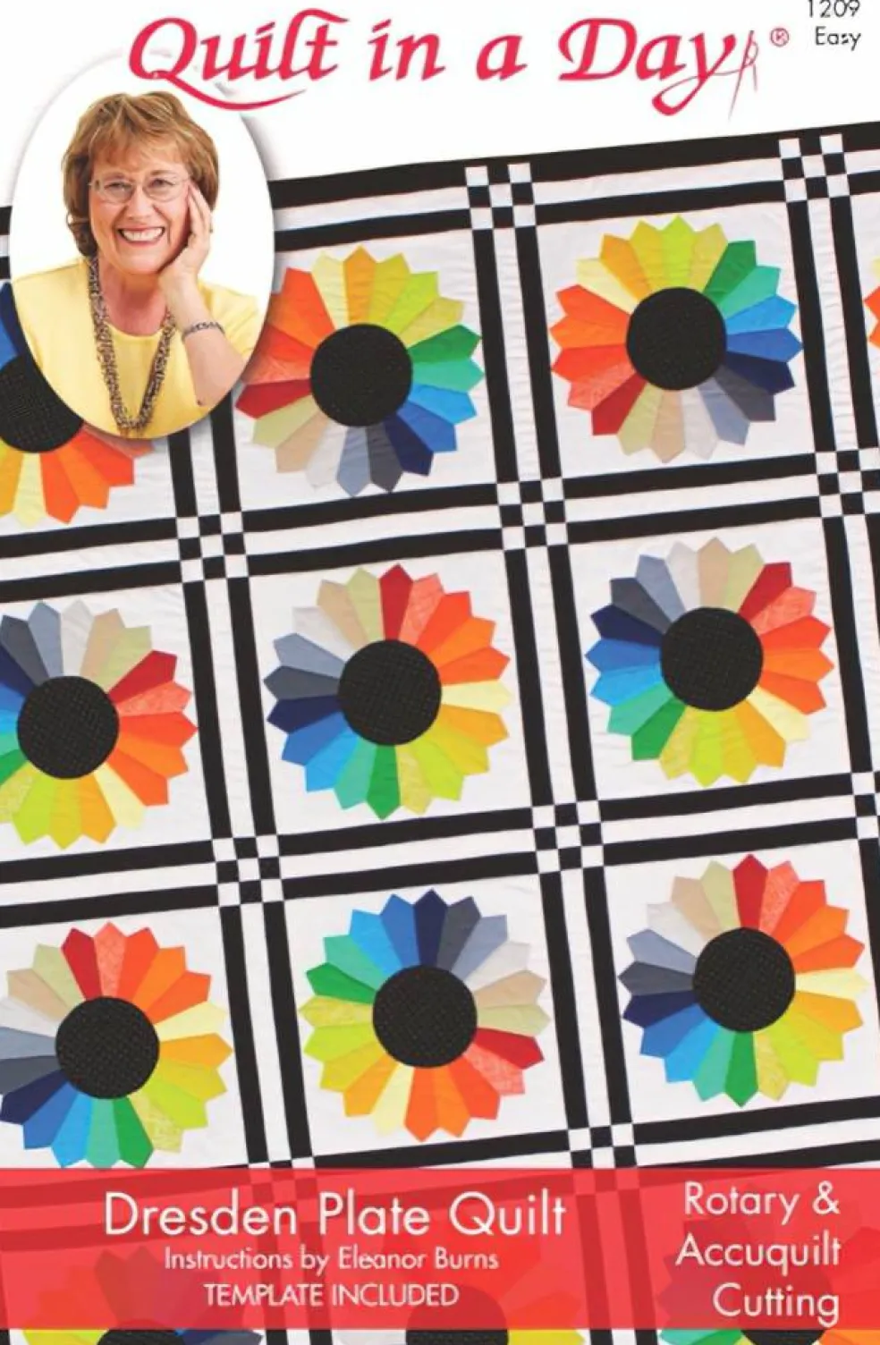 Dresden Plate Quilt: Eleanor Burns Signature Pattern