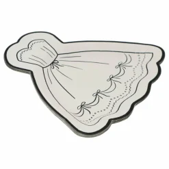7" Dress Shaped Snack Plates, 8ct. by Celebrate It™