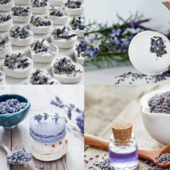 Dried Lavender Flowers, Dry Lavender Buds Bulk for Wedding Toss, Crafts, Sachets - 1/4 Pound