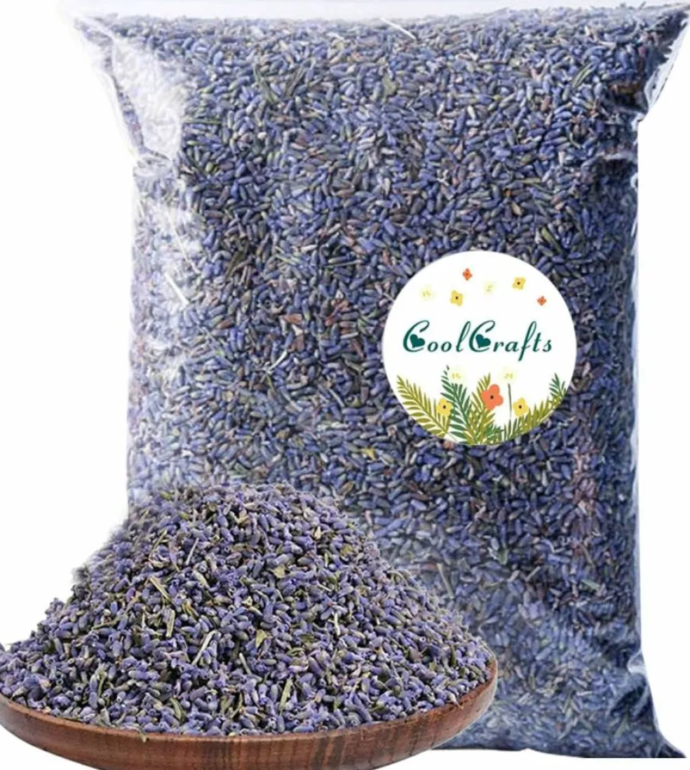 Dried Lavender Flowers, Dry Lavender Buds Bulk for Wedding Toss, Crafts, Sachets - 1/4 Pound