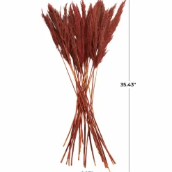 Dried Plant Bamboo Natural Foliage with Long Stems