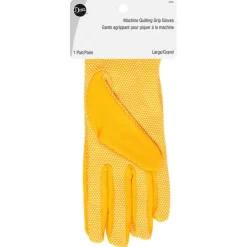 DritzĀ® Medium Machine Quilting Grip Gloves